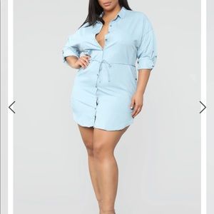 *SOLD* Fashion Nova Jean Dress Tunic